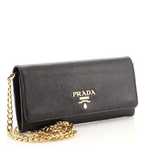 prada wallet on chain replica|authentic Prada wallet.